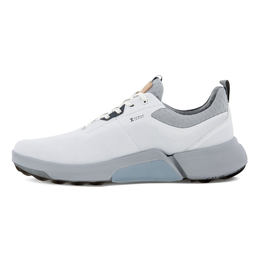 Zapatos De Golf Hombre - ECCO Biom H4 - Blancos - LIS176029